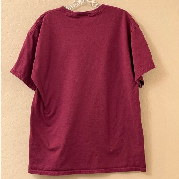 Cadre Athletic Maroon Red Arizona State Sun Devils T-Shirt Size Large - Picture 2 of 9